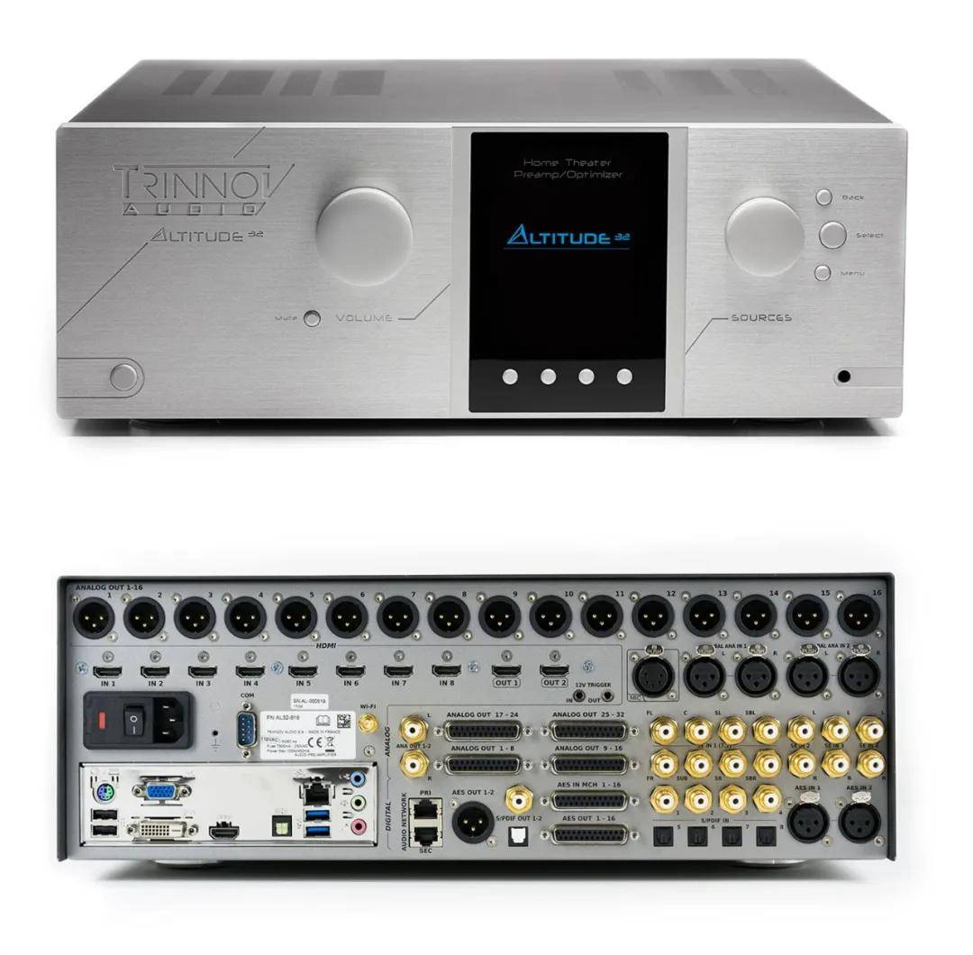 Trinnov Audio Altitude 32参考级沉浸式音效前级处理器