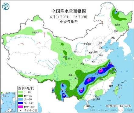 苏皖豫鄂湘等地有强降雨 警惕暴雨后的山洪和地质灾害