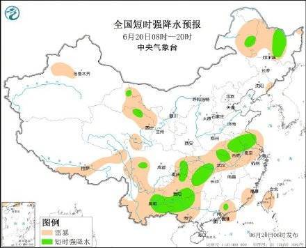 苏皖豫鄂湘等地有强降雨 警惕暴雨后的山洪和地质灾害