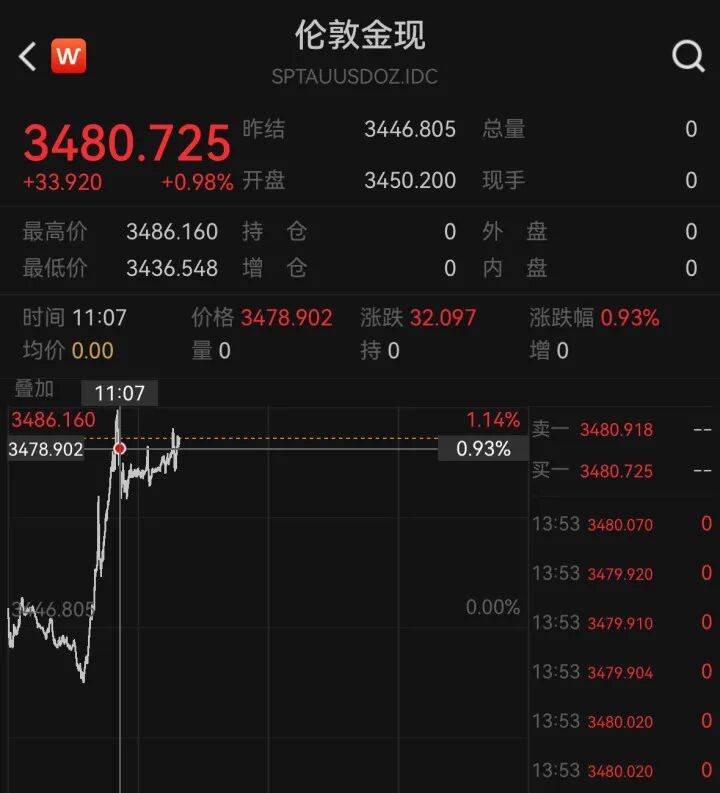 黄金、白银,双双大涨!