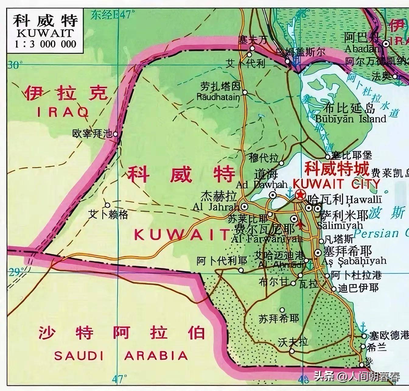 波斯湾小国科威特，其石油储量超1020亿桶，比中国还多！