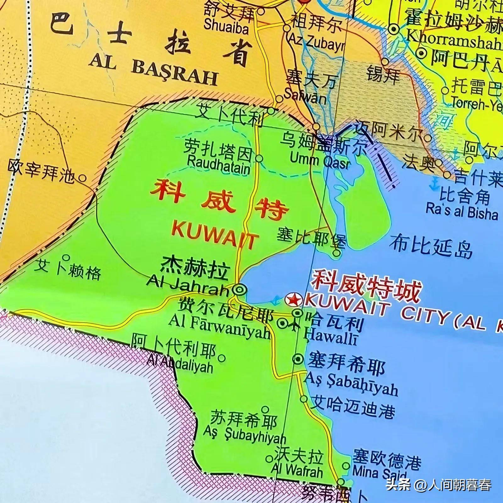 波斯湾小国科威特，其石油储量超1020亿桶，比中国还多！