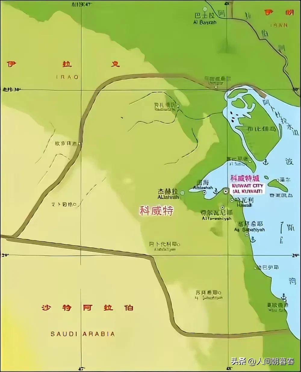 波斯湾小国科威特，其石油储量超1020亿桶，比中国还多！